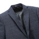 Men Slim Fit Gray Single Breasted 2 Buttons Casual Fashion Blazers