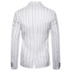 Stripe Printing Fashion Blazers Suit Coats for Men