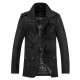 Fashion Men's British Style Mid-long Windbreaker Autumn Winter Leisure Thin Trench Coat Fashion Men's British Style Mid-long Windbreaker Autumn Winter Leisure Thin Trench Coat