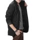 Fashion Men's British Style Mid-long Windbreaker Autumn Winter Leisure Thin Trench Coat