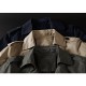 Mens Casual Business Classic Mid-long Thick Fleece Epaulette Solid Color Trench Coat