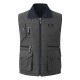 Casual Outdoor Multi Pockets Zipper Sleeveless Jackets Vest for Men