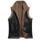 ChArmkpR Men Casual Double Wear Coat Vest Thick Warm Vest Waistcoat