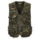 Cheap Mens Multifunctional Camouflage Pattern Quick Dry Outdooors Fishing Vest