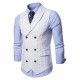 Fashion Business Dots Printing Waistcoat Suit Vest for Men