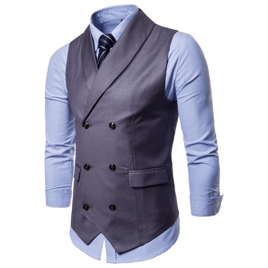 Fashion Business Gentleman Waistcoat Suit Vest for Men