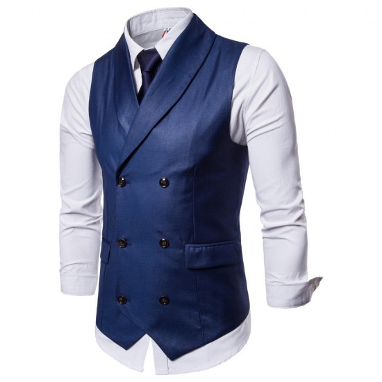 Fashion Business Gentleman Waistcoat Suit Vest for Men