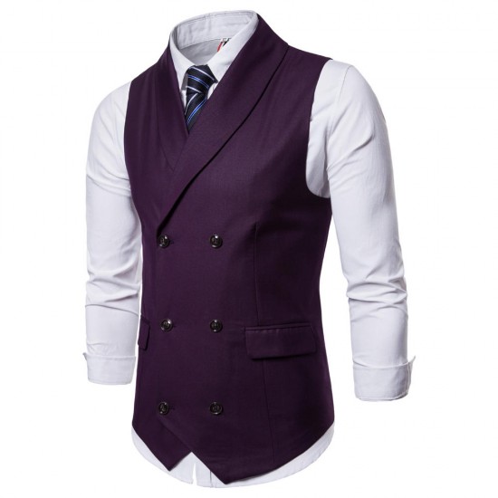 Fashion Business Gentleman Waistcoat Suit Vest for Men