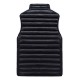 Fashion Casual Sport Stand Collar Winter Thick Warm Slim Fit Insulated Vest for Men