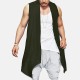 INCERUN Fashion High Street Hip Hop Casual Loose Sleeveless Cloak Vest Cape for Men