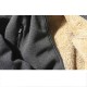 Autumn Winter Men's Warm Thick Cashmere Hoodies Sweater Outdoor Zip Up Fleece Lining Hoodies