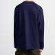 Men's Casual Cotton Solid Color Crew Neck Long Sleeve Overhead Sweatshirt