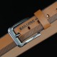 108CM Leather Printting Belt Leisure Jeans Waistband With Alloy Pin Buckle for Men
