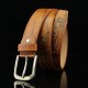 108CM Mens Leather Printting Belt Leisure Jeans Waistband With Alloy Pin Buckle 108CM Mens Leather Printting Belt Leisure Jeans Waistband With Alloy Pin Buckle