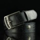 110CM Mens PU Leather Cowboy Belt Leisure Wild Porous Rivet Punk Pin Belt Waistband Strips