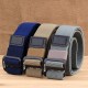 120 Men Aluminum 9 Word Buckle Nylon Elastic Belt Outdoor Woven Canvas Belt 120 Men Aluminum 9 Word Buckle Nylon Elastic Belt Outdoor Woven Canvas Belt