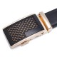 120CM 125CM Mens Business Two-Layer Leather Alloy Automatic Buckle Belt Fashion Waist Belts