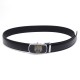 120CM 125CM Mens Business Two-Layer Leather Alloy Automatic Buckle Belt Professional Waist Belts