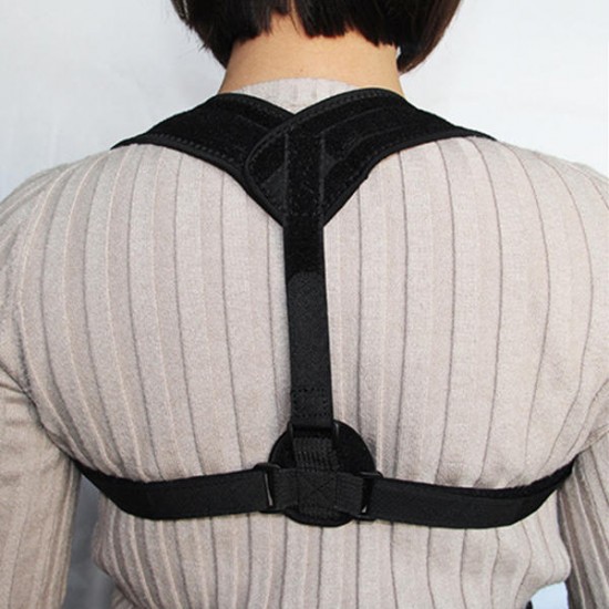 Adult Adjustable Posture Corrector Brace Shoulder Back Correction Support Belt