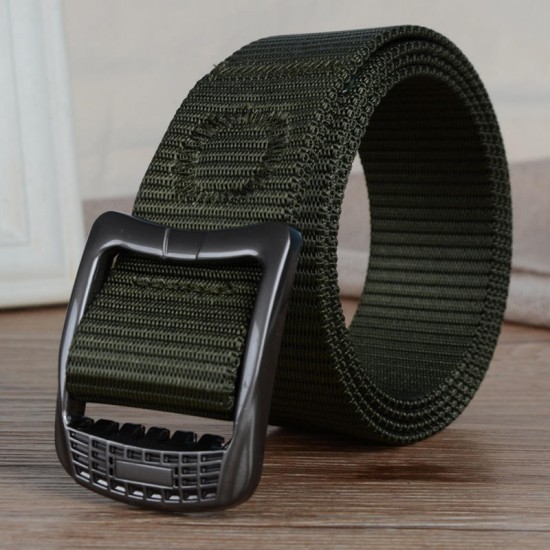 Men Outdoor Sports Nylon Canvas Belt Army Camouflage Quick-drying Belt