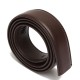 Men Second Floor Cowhide Black Brown Business Leather Belt Body Without Buckle Length Randomly