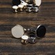 Cufflinks Shirt Studs Set Men Elegant Black White Tuxedo Formal Suit