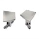 Men Cufflinks Geometric Shape Smooth Metal Drawing Cufflinks for Shirt Men Cufflinks Geometric Shape Smooth Metal Drawing Cufflinks for Shirt