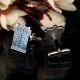 Men Male Silver Police Box Pattern Blue Enamel Cuff Links Wedding Gift Suit Shirt Accessories Men Male Silver Police Box Pattern Blue Enamel Cuff Links Wedding Gift Suit Shirt Accessories