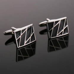 Mens Elegant French Shirt Cufflinks Business Copper Dress Solid Cuffs Suit Cuff Button