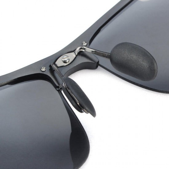 Aluminum Magnesium Alloy Frame Sunglasses Polarized Driving Glasses