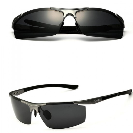 Aluminum Magnesium Alloy Sun Glassess Uv Protection Polarized Driving Outdooors Eyeglasseess