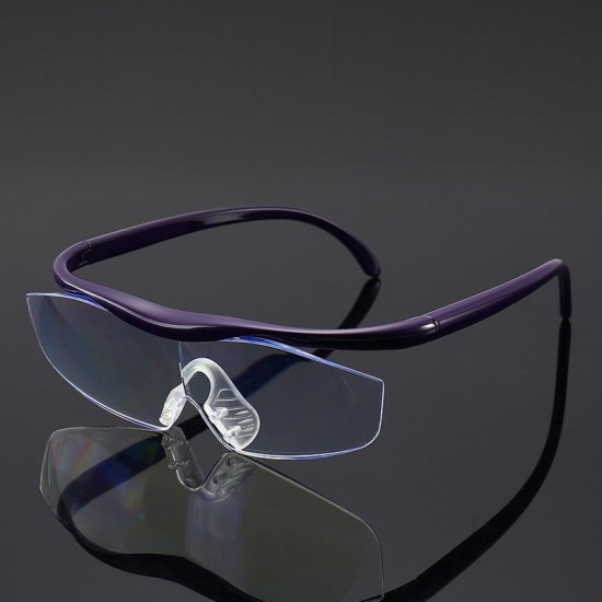 Big Vision Explosion Models Zoom 1.6 Times Anti-blue One Magnifying Glass UV400 Reading Glasses