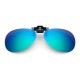 Clip-on Night Vision UV400 Polarized Lens Glasses Outdoor Driving Sunglasses