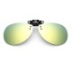 Clip-on Night Vision UV400 Polarized Lens Glasses Outdoor Driving Sunglasses