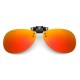 Clip-on Night Vision UV400 Polarized Lens Glasses Outdoor Driving Sunglasses