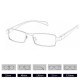 Folding Reading Glasses Men Women Metal Frame Portable Presbyopic Glasses With Glasses Case