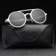 Men Anti-UV RounD-shape Polarized Sun Glassess Casual Driving Aluminum Magnesium Frame Eyeglasseess