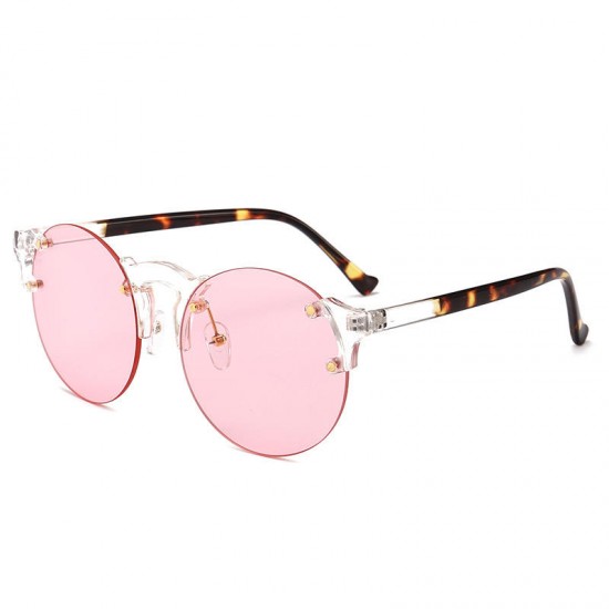Men Women HD Frameless Sunglasses Outdoor Non-polarized Goggle