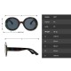 Men Women UV400 Round Frame Sunglasses Outdoor Retro Non-polarized Goggle Men Women UV400 Round Frame Sunglasses Outdoor Retro Non-polarized Goggle