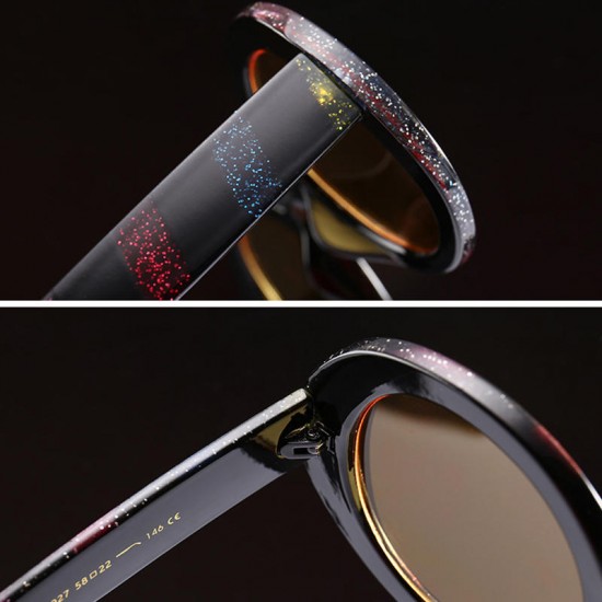 Men Women UV400 Round Frame Sunglasses Outdoor Retro Non-polarized Goggle Men Women UV400 Round Frame Sunglasses Outdoor Retro Non-polarized Goggle