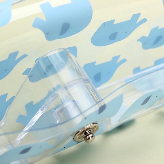 PVC Cartoon Pet Patten Transparent Glasses Sunglass Storage Spectacle Case