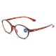 Retro Anti Blue Ray Reading Glasses Round Frame Computer Presbyopic Eyeglasses Retro Anti Blue Ray Reading Glasses Round Frame Computer Presbyopic Eyeglasses