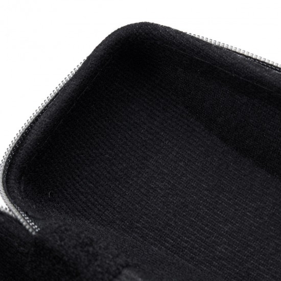 Zipper Hook PU Dot Sunglasses Box Compression Resistance Plastic Travel Carry Case Bag