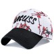 CACUSS Unisex Men Women Canvas Letter Embroidery Sun Peaked Cap Fashion Sport Couple Baseball Caps