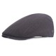 Cotton Stripe Dad Hats Mens Adjustable Beret Caps Outdoor Newsboy Hunting Hats