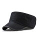 Dad Summer Adjustable Flat Hats Outdoor Cotton Military Peaked Cap Mens