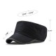 Dad Summer Adjustable Flat Hats Outdoor Cotton Military Peaked Cap Mens