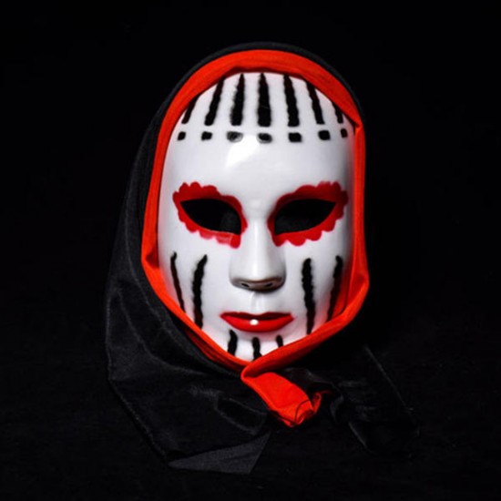 Halloween Ghost Mask Adult Scream Costume Party Mask Creepy Scary Faceless Vampire Masks