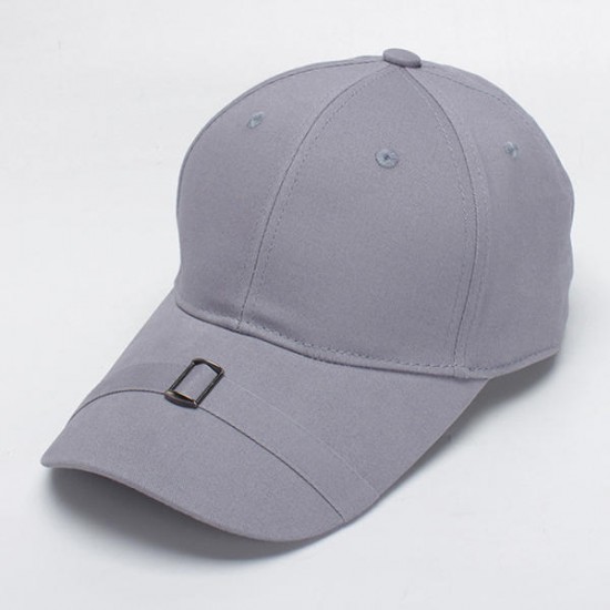 Men Cotton Buckle Decoration Letters Embellished Peaked Cap Classics Outdoor Sun Hat Men Cotton Buckle Decoration Letters Embellished Peaked Cap Classics Outdoor Sun Hat