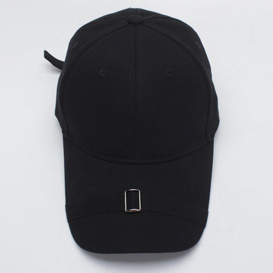 Men Cotton Buckle Decoration Letters Embellished Peaked Cap Classics Outdoor Sun Hat Men Cotton Buckle Decoration Letters Embellished Peaked Cap Classics Outdoor Sun Hat